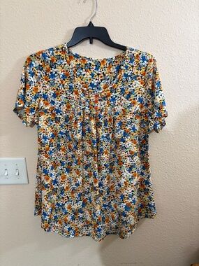 Amazon Floral Blouse